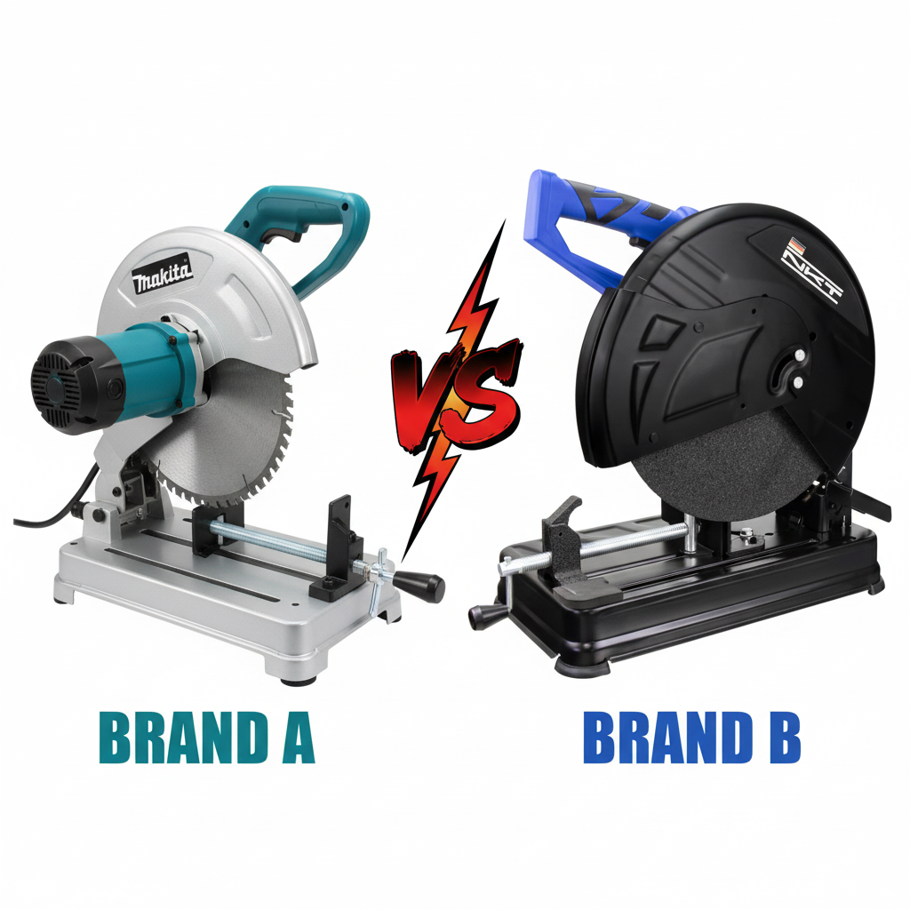 แท่นตัด ไฟเบอร์ vs แท่นเลื่อยตัดเหล็ก