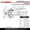 ทุ่นแท่นตัด 14" KAISER CO-355