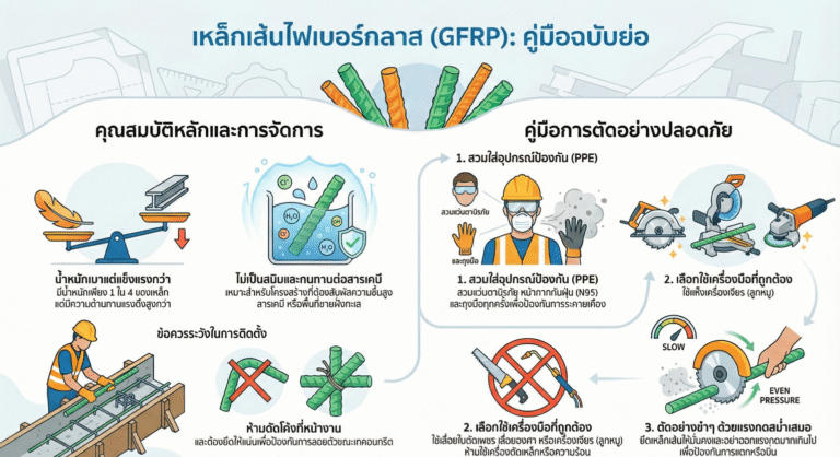 GFRP คืออะไรใช้ตอนไหน ตัดอย่างไร