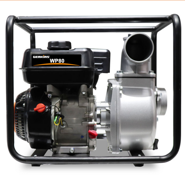 HIKARI เครื่องสูบน้ำ แรงดันสูง 6.5 แรง 3 นิ้ว 2 ใบพัด ส่งสูง 60 เมตร ไกล น้ำแรง