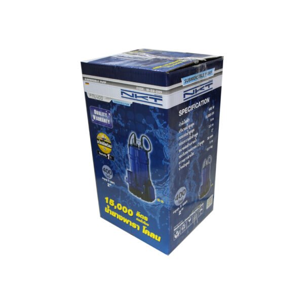 ginee_20260402204519689_9136676134.jpg ปั๊มแช่ NKT รุ่น PMU400 ขนาด 2" 400 วัตต์ ของแท้ รับประกัน 1 ปี ปั๊มแช่ ปั๊มจุ่ม ปั๊มไดโว่ น้ำยางพารา