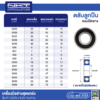 2-RS2 ตลับลูกปืน NKT ฝาปิดเหล็ก 2 ข้าง 2RS ครบทุกรุ่น 606–6309