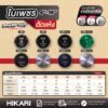 ใบเพชรตัดแห้ง HIKARI Sharp Cut ขนาด 4 ถึง 16 นิ้ว 8 รุ่น พร้อมตารางสเปค ความหนา รูเพลา ความเร็วรอบ และรหัสสินค้า